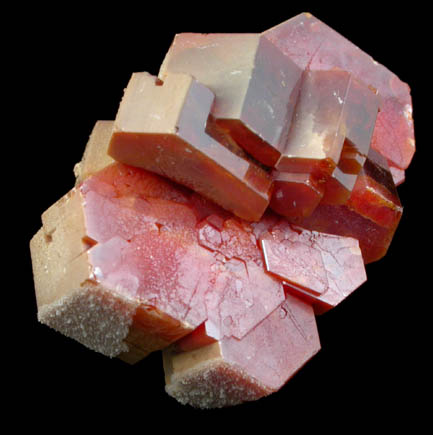 Vanadinite from Mibladen, Haute Moulouya Basin, Zeida-Aouli-Mibladen belt, Midelt Province, Morocco