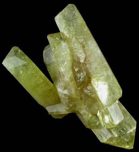 Brazilianite with Muscovite from Lavra do Telrio, Linpolis, Divino das Laranjeras, Minas Gerais, Brazil