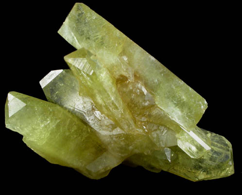 Brazilianite with Muscovite from Lavra do Telrio, Linpolis, Divino das Laranjeras, Minas Gerais, Brazil