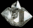 Quartz var. Herkimer Diamond from Ace of Diamonds Mine, Middleville, Herkimer County, New York