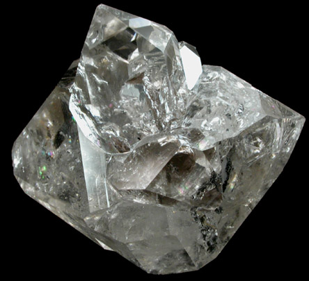 Quartz var. Herkimer Diamond from Ace of Diamonds Mine, Middleville, Herkimer County, New York