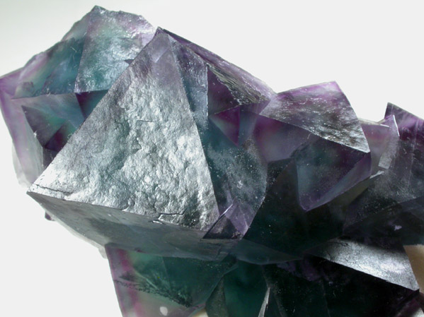 Fluorite in Quartz from Ganzhou, Jiangxi Province, China