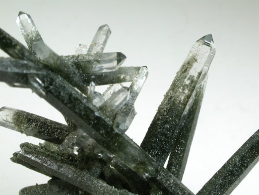 Quartz with Chlorite inclusions from Dhading, Ganesh Himal, Bagmati Pradesh, Nepal