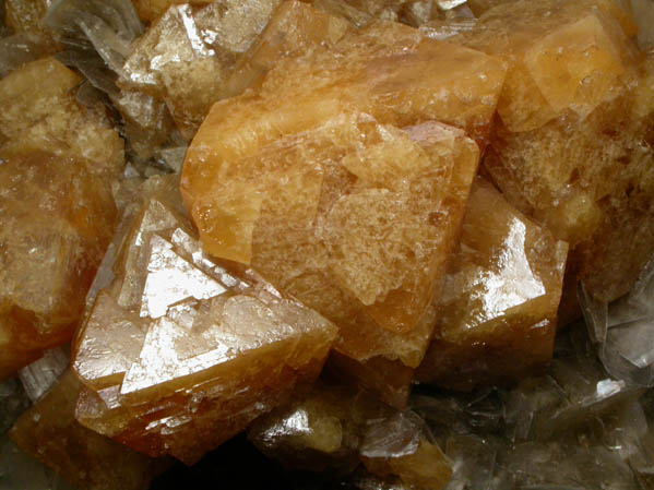 Scheelite on Muscovite from Xuebaoding Mountain near Pingwu, Sichuan Province, China