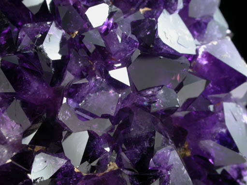 Quartz var. Amethyst from Catalan Agate-Amethyst District, Southern Paran Basalt Basin, Artigas, Uruguay