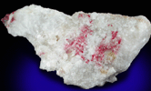 Cinnabar in Calcite from San Luis Potosi, Mexico