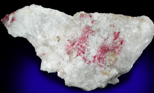 Cinnabar in Calcite from San Luis Potosi, Mexico