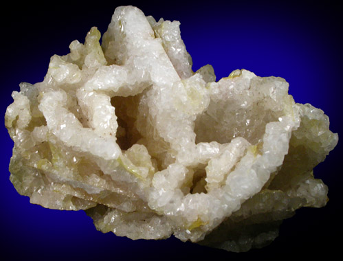 Calcite on Wulfenite from Glove Mine, Santa Rita Mountains, Santa Cruz County, Arizona