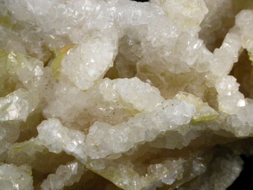 Calcite on Wulfenite from Glove Mine, Santa Rita Mountains, Santa Cruz County, Arizona