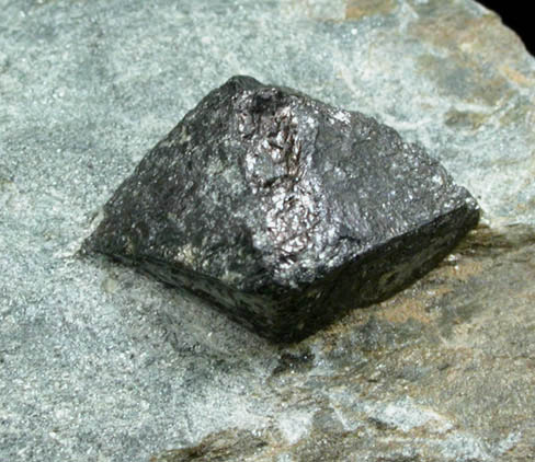 Magnetite from Bell's Mill Road, near Wissahickon Creek, Chestnut Hill, Philadelphia, Philadelphia County, Pennsylvania