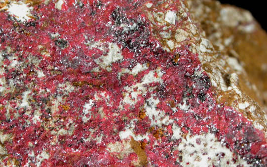 Cinnabar with Metacinnabar from New Almaden Mine, 400' level, Santa Teresa Hills, Santa Clara County, California