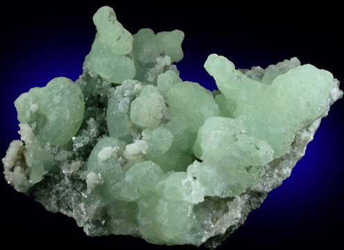 Prehnite and Apophyllite from O and G Industries Southbury Quarry, Southbury, New Haven County, Connecticut