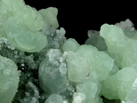 Prehnite and Apophyllite from O and G Industries Southbury Quarry, Southbury, New Haven County, Connecticut