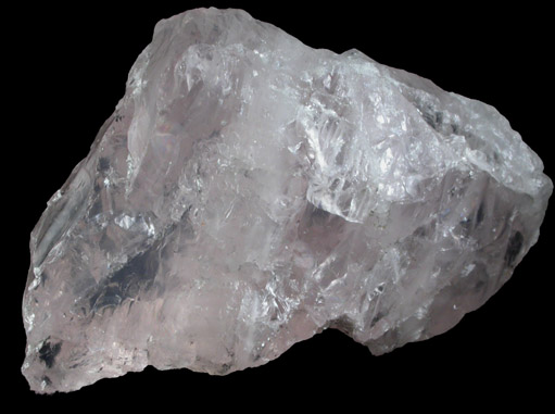 Quartz var. Rose Quartz from (Bumpus Quarry), Albany, Oxford County, Maine