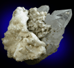 Calcite on Quartz from Panasqueira Mine, Barroca Grande, 21 km. west of Fundao, Castelo Branco, Portugal