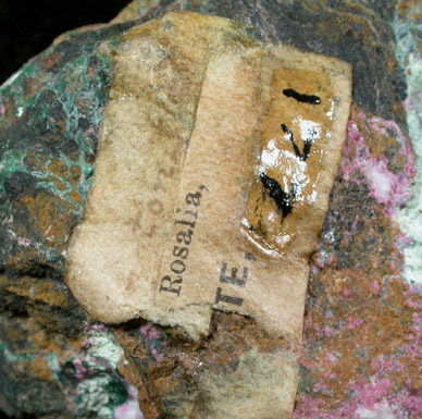 Smithsonite var. cobaltian from Boleo District, near Santa Rosala, Baja California Sur, Mexico