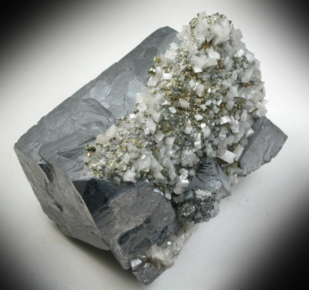 Galena, Dolomite, Chalcopyrite from Fletcher Mine, Viburnum Trend, Reynolds County, Missouri