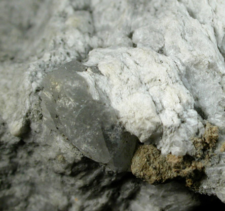 Tunellite in Ulexite from Boron, Kramer District, Kern County, California (Type Locality for Tunellite)
