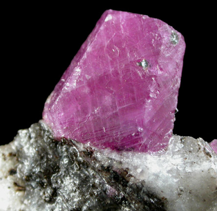 Corundum var. Ruby from Tumkur District, Karnataka, India