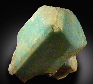 Microcline var. Amazonite from Pike's Peak, Colorado