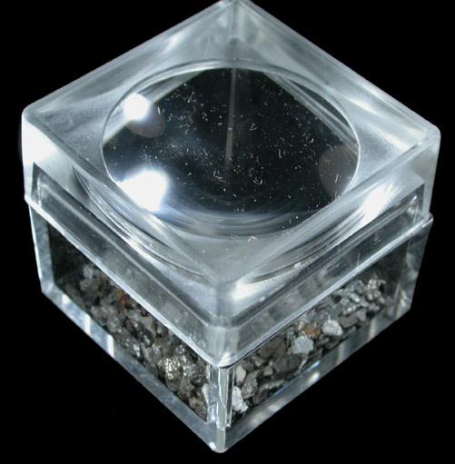 Osmium var. Osmiridium from (Newjansk, Ekaterinberg), Ural Mountains, Russia