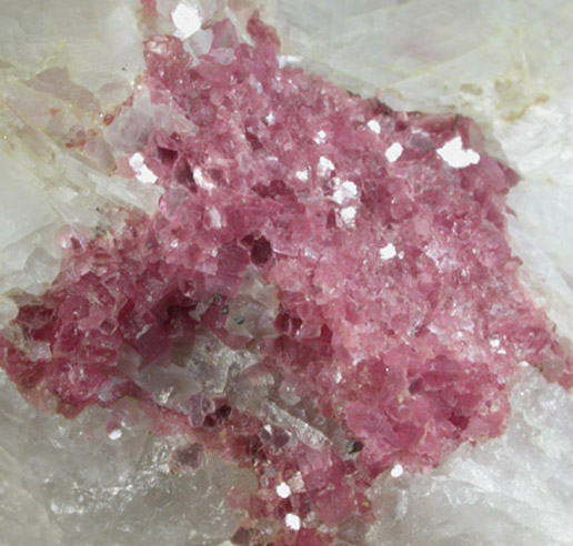 Muscovite var. Rose Muscovite from Harding Mine, 8 km east of Dixon, Taos County, New Mexico