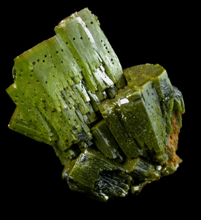 Pyromorphite from Wheatley Mine, Phoenixville, Chester County, Pennsylvania