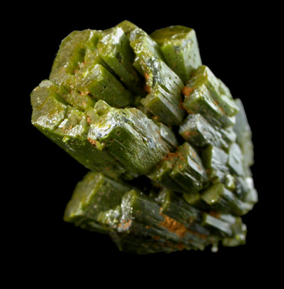 Pyromorphite from Wheatley Mine, Phoenixville, Chester County, Pennsylvania