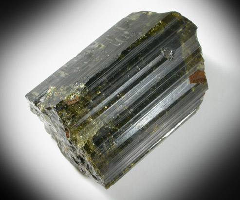 Epidote from Jensen Quarry, contact zone at Knob Hill, Riverside County, California