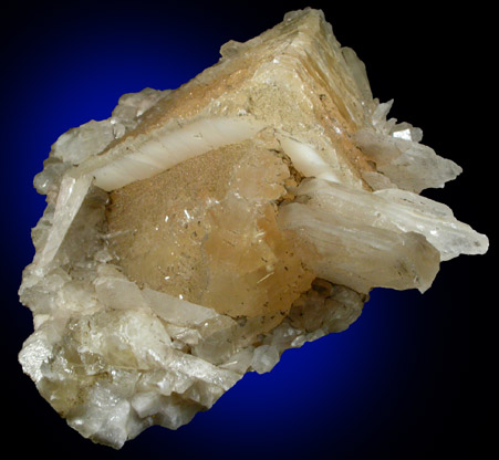 Calcite (twinned crystals) from construction site in Edgewater, Bergen County, New Jersey