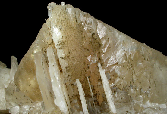 Calcite (twinned crystals) from construction site in Edgewater, Bergen County, New Jersey