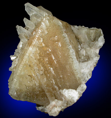 Calcite (twinned crystals) from construction site in Edgewater, Bergen County, New Jersey