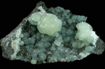 Prehnite with Apophyllite from Millington Quarry, Bernards Township, Somerset County, New Jersey