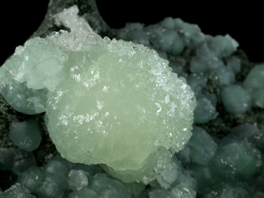 Prehnite with Apophyllite from Millington Quarry, Bernards Township, Somerset County, New Jersey