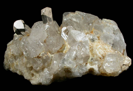 Topaz on Quartz from Dassu, Braldu Valley, Baltistan, Gilgit-Baltistan, Pakistan