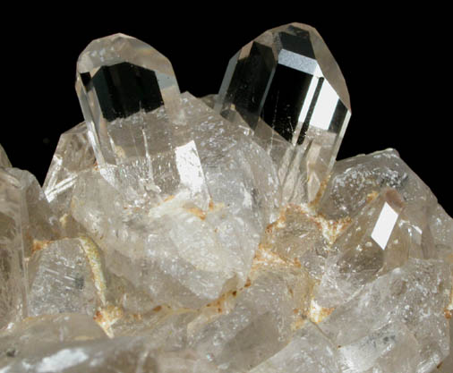 Topaz on Quartz from Dassu, Braldu Valley, Baltistan, Gilgit-Baltistan, Pakistan