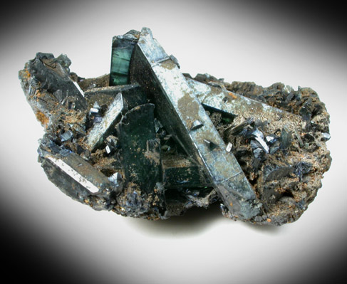 Vivianite from Morococala Mine, Oruro Department, Bolivia