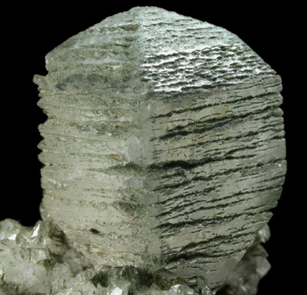 Orthoclase (Baveno-Law Twinned) with Chlorite from St. Gotthard, Kanton Uri, Switzerland