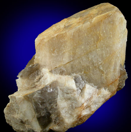 Microcline with Schorl from Leiper's Quarry, Avondale, Delaware County, Pennsylvania