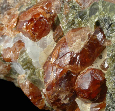 Grossular Garnet with Epidote from Crestmore Quarry, 572' Level, Riverside County, California