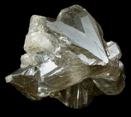 Cerussite (sixling-twinned crystals) from Tsumeb Mine, Otavi-Bergland District, Oshikoto, Namibia