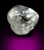 Diamond (2.37 carat cuttable complex crystal) from Kindia Prefecture, Guinea