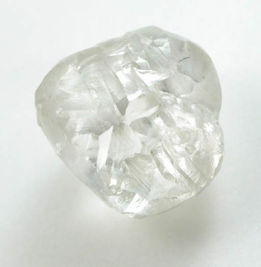 Diamond (2.37 carat cuttable complex crystal) from Kindia Prefecture, Guinea