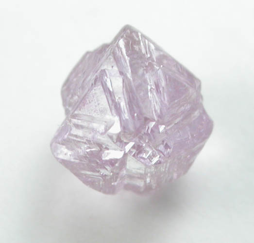 Diamond (0.45 carat fancy-pink octahedral crystal) from Russia