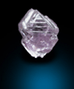 Diamond (0.50 carat fancy-pink octahedral crystal) from Russia
