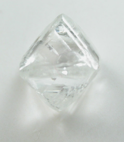 Diamond (0.72 carat white octahedral crystal) from Udachnaya Mine, Republic of Sakha, Siberia, Russia