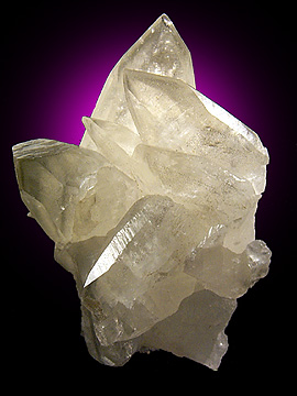 Calcite with micro Marcasite inclusions from Vulcan Materials Co.Quarry, Racine, Racine County, Wisconsin