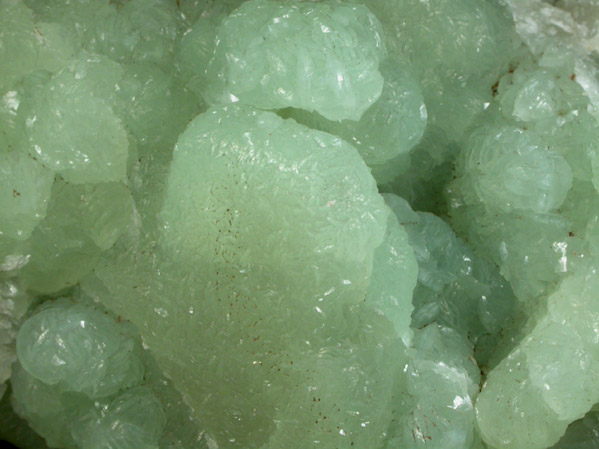 Prehnite with pseudomorphs after Anhydrite from New Street Quarry, Paterson, Passaic County, New Jersey