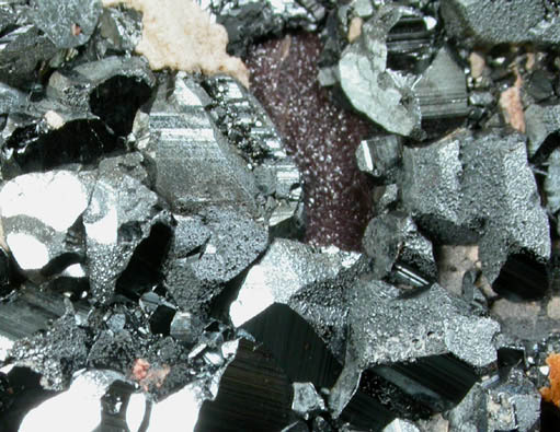 Hematite with Andradite Garnet from Wessels Mine, Kalahari Manganese Field, Northern Cape Province, South Africa