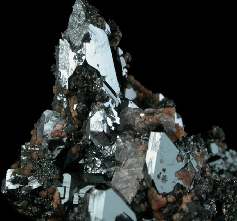 Hematite with Andradite Garnet from Wessels Mine, Kalahari Manganese Field, Northern Cape Province, South Africa